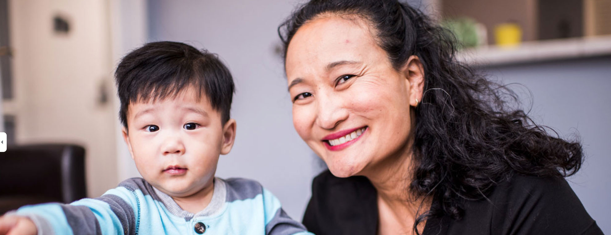 A general dentist with a young patient