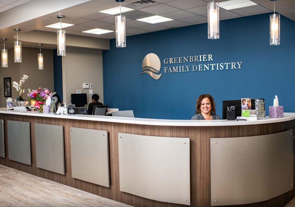 CRCID Greenbrier Dental Office Front Desk