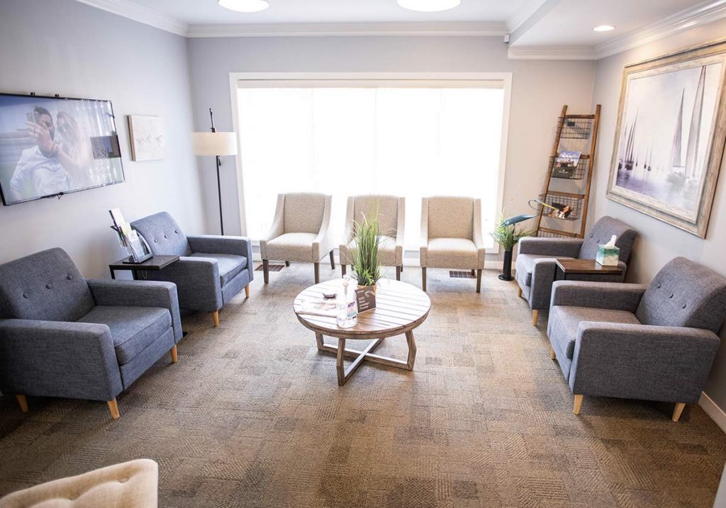 CRCID Virginia Beach Dental Office Waiting Room
